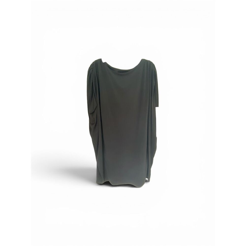 Suzi Chin Black Sleeveless Oversized Shift Dress/ Tunic for Maggy Boutique Sz 10